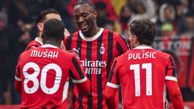 ميلان يتخطى عقبة روما في ربع نهائي كأس إيطاليا في قمة مثيرة