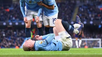 مانشستر سيتي يترقب موقف هالاند وسط شكوك حول جاهزيته ضد ليفربول