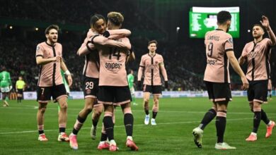 باريس سان جيرمان يعادل أطول سلسلة لا هزيمة خارج ملعبه في الدوريات الكبرى