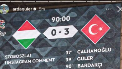 أردا جولر يسخر من سوبوسلاي: ألا تكفي ستة أهداف لإسكاتك؟