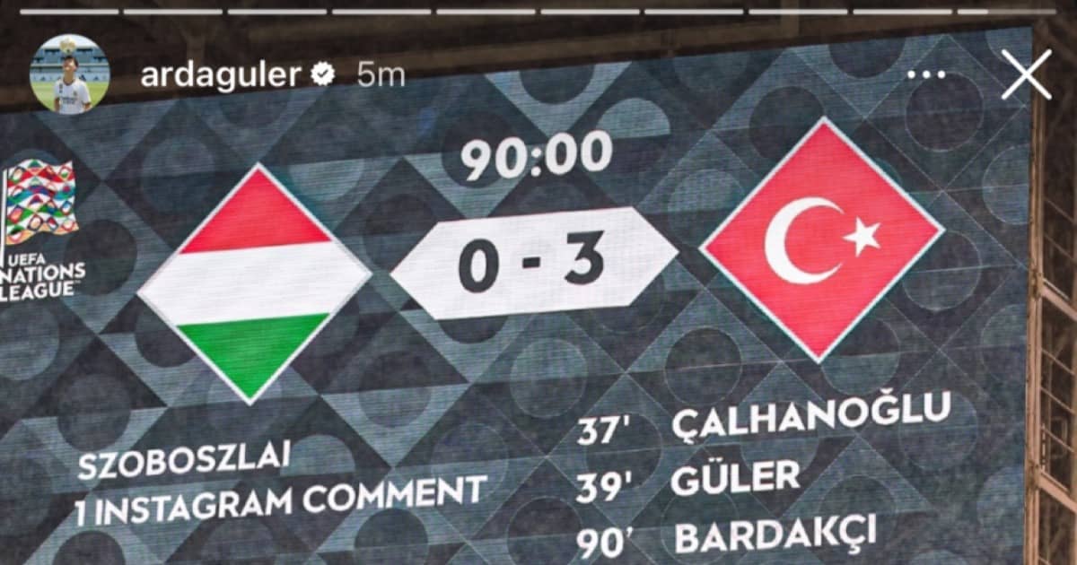 أردا جولر يسخر من سوبوسلاي: ألا تكفي ستة أهداف لإسكاتك؟