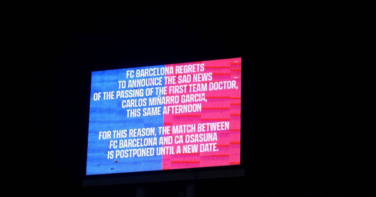 رابطة اللاعبين الإسبان تدعم برشلونة وأوساسونا ضد قرار المباراة المؤجلة