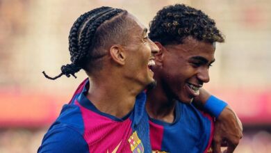 نجم برشلونة يقترب من تحطيم رقم ميسي القياسي في دوري أبطال أوروبا