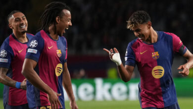 لامين يامال يروض بنفيكا ويقود برشلونة إلى ربع نهائي دوري أبطال أوروبا