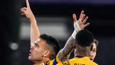 الإنتر يضع قدماً في ربع نهائي الأبطال بثنائية ضد فيينورد