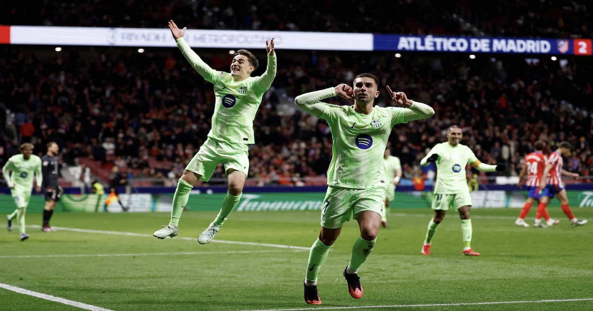 "رباعية في 20 دقيقة" برشلونة يقلب الطاولة على أتلتيكو مدريد ويستعيد صدارة الليغا