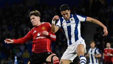 ما التشكيل المتوقع لمانشستر يونايد أمام ريال سوسيداد في إياب الدوري الأوروبي؟