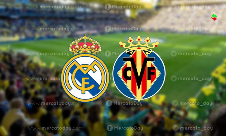 مباشر.. نتيجة مباراة ريال مدريد وفياريال في الدوري الإسباني