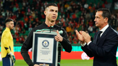 رونالدو يدخل غينيس برقم قياسي جديد مع البرتغال