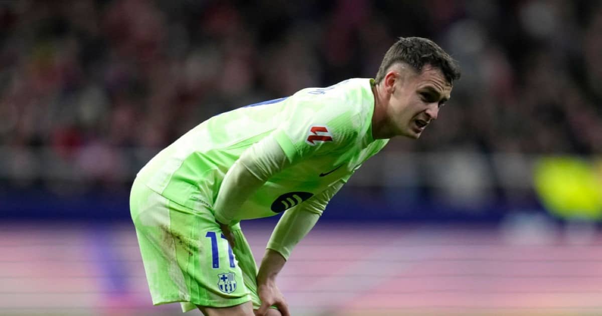 مارك كاسادو يغيب عن صفوف برشلونة لمدة شهرين