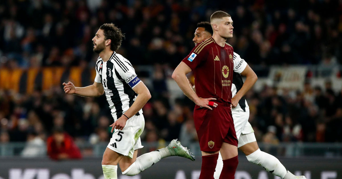 يوفنتوس يحرم روما من فوز ثامن متتالي في الكالتشيو