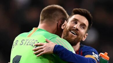 تير شتيغن يعترف: كانت هناك أوقات لم نتفق فيها مع ميسي