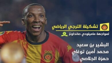 تشكيلة الترجي الأساسية أمام صنداونز في ذهاب ربع نهائي دوري الأبطال