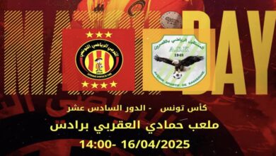 بث مباشر.. مشاهدة مباراة الترجي والمستقبل الرياضي بالقصرين في كأس تونس