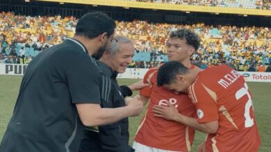 إمام عاشور وكولر في مباراة الأهلي وصن داونز 19-4-2025