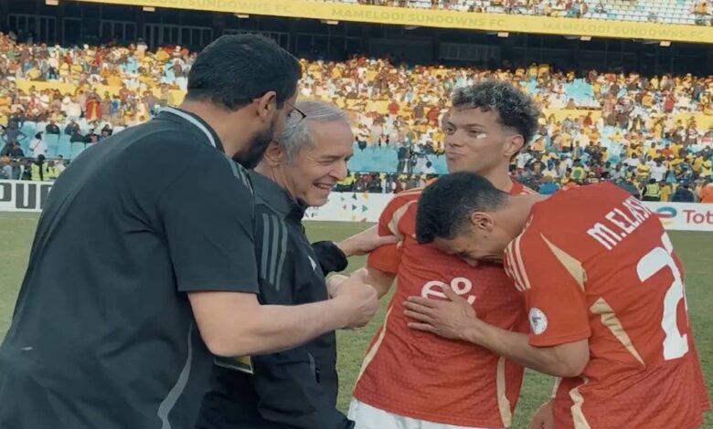 إمام عاشور وكولر في مباراة الأهلي وصن داونز 19-4-2025