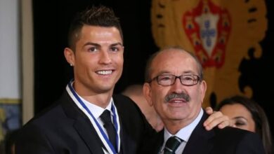 رونالدو يودع مكتشفه أوريليو بيريرا بكلمات مؤثر