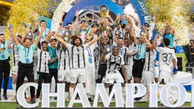 الجزيرة يوقف سلسلة شباب الأهلي ويتوج بكأس مصرف أبو ظبي للمرة الثانية