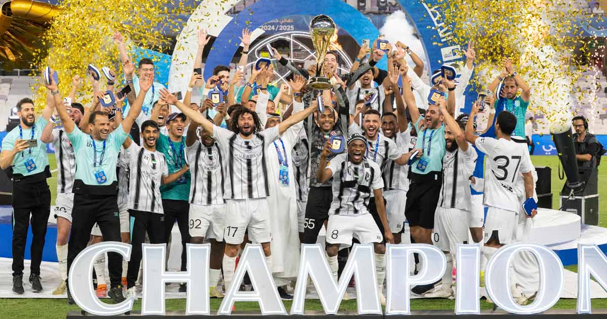 الجزيرة يوقف سلسلة شباب الأهلي ويتوج بكأس مصرف أبو ظبي للمرة الثانية