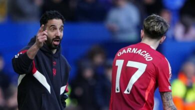 غارناتشو وهيفن يمنحان الأمل لأموريم قبل مواجهة السيتي