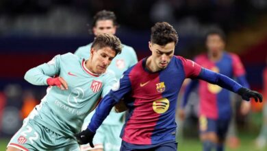 موعد مباراة برشلونة أمام أتلتيكو مدريد في نصف نهائي كأس الملك والقنوات الناقلة