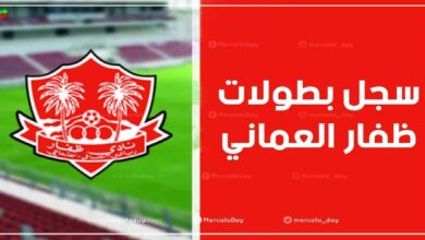 عدد ألقاب وسجل بطولات نادي ظفار العماني لكرة القدم