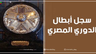 سجل أبطال الدوري المصري لكرة القدم