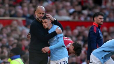 غوارديولا: الهجوم على والدة فودين يعكس انعدام الأخلاق لدى بعض الجماهير