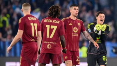 روما يمدد سلسلة اللا هزيمة بتعادل مثير مع لاتسيو