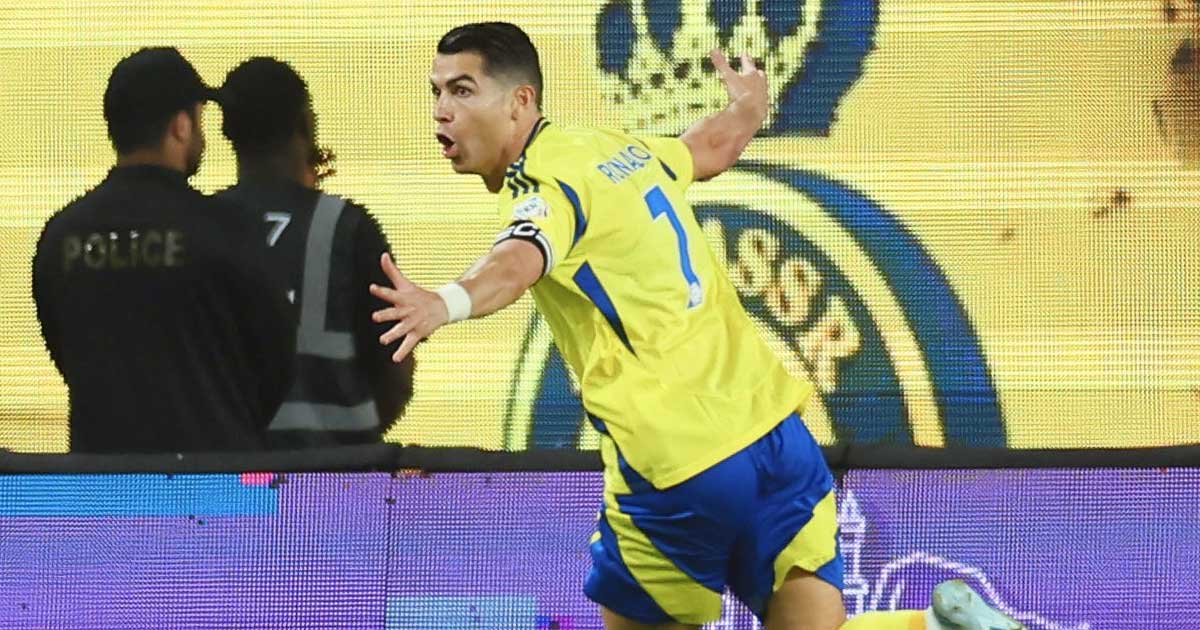 بصاروخية الهدف 933.. رونالدو يواصل تألقه ويقود النصر لهزيمة الرياض