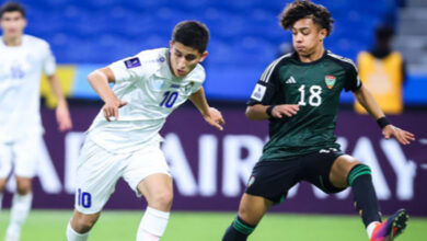 أوزبكستان تطيح بالإمارات وتتأهل إلى نصف نهائي كأس آسيا للناشئين