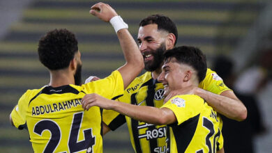 الاتحاد يقطع شوطًا كبيرًا نحو التتويج بلقب دوري روشن بثلاثية في الفيحاء
