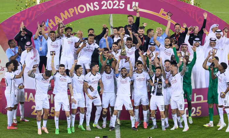 السد يتوج بكأس قطر بعد مباراة دراماتيكية مع الدحيل