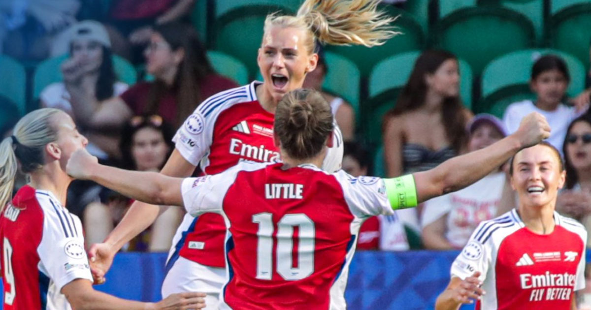 سيدات آرسنال يفاجئن برشلونة ويتوجن بلقبهن الثاني في دوري أبطال أوروبا