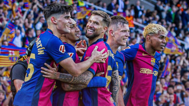 رغم هاتريك مبابي.. برشلونة يقهر ريال مدريد بفوزٍ مجنون ويقترب من حسم لقب الليغا