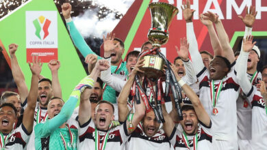 بولونيا يُسقط ميلان ويتوج بكأس إيطاليا للمرة الأولى منذ 1974