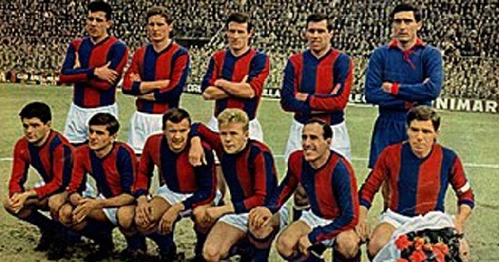 آخر فريق بولونيا فاز بالسكوديتو كان في موسم 1964–63