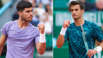 تنس.. ألكاراز يُنهي مغامرة موسيتي ويعبر إلى نهائي بطولة روما