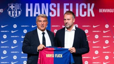 هانزي فليك يستمر في قيادة برشلونة حتى 2027 بقرار رسمي من لابورتا