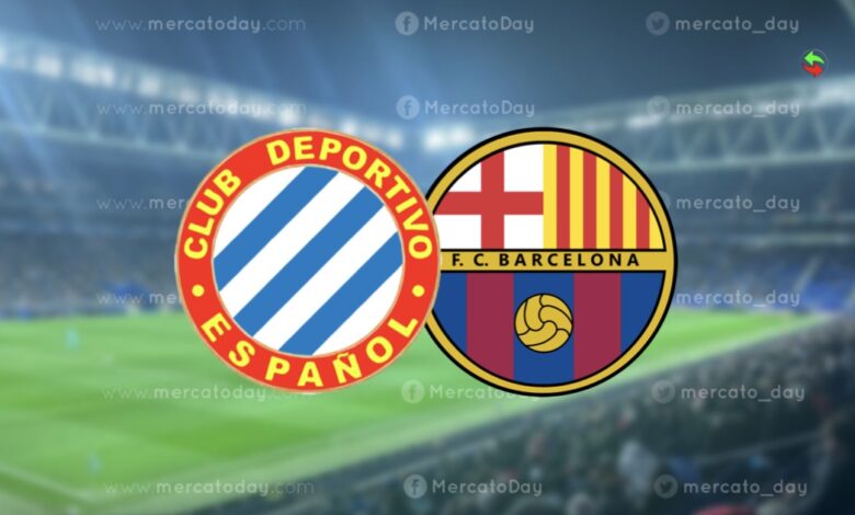 إسبانيول ضد برشلونة في الدوري الإسباني