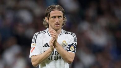 لوكا مودريتش يستعد لوداع ريال مدريد أمام سوسيداد