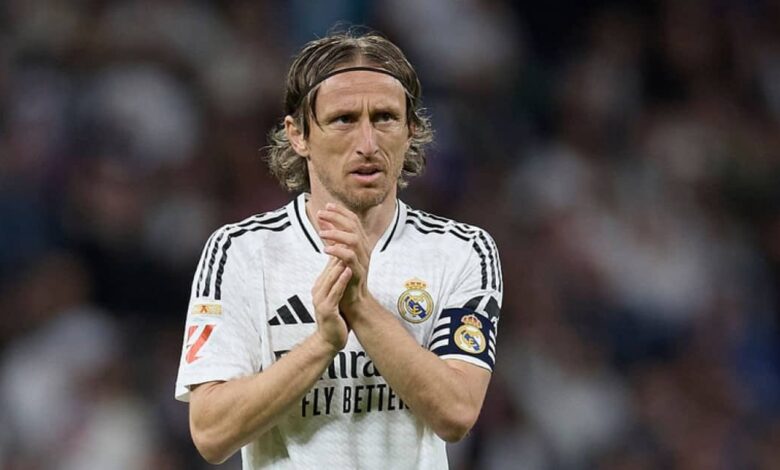 لوكا مودريتش يستعد لوداع ريال مدريد أمام سوسيداد