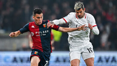 ميلان يقلب الطاولة على جنوى في دقيقتين ويحقق فوزه الثاني تواليًا