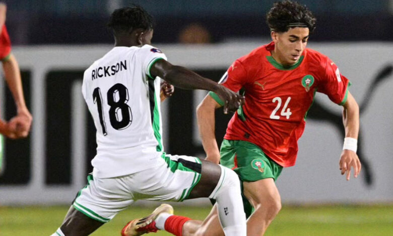 المغرب يعجز عن فك عقدة نيجيريا بتعادل مُحير في كأس إمم إفريقيا للشباب تحت 20 عامًا