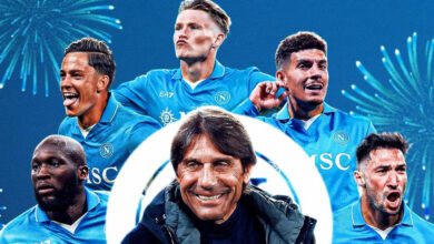 دوري مكتومناي.. كونتي يصنع المعجزة ويقود نابولي للتتويج الرابع بالاسكوديتو