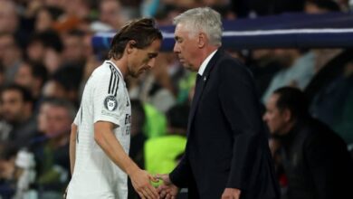 ليلة عاطفية في مدريد.. أنشيلوتي ومودريتش وفاسكيز يودعون البيرنابيو