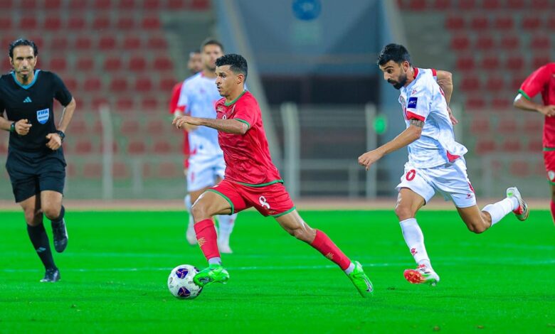 نتيجة مباراة عمان ضد لبنان ضمن تحضيرات تصفيات كأس العالم 2026