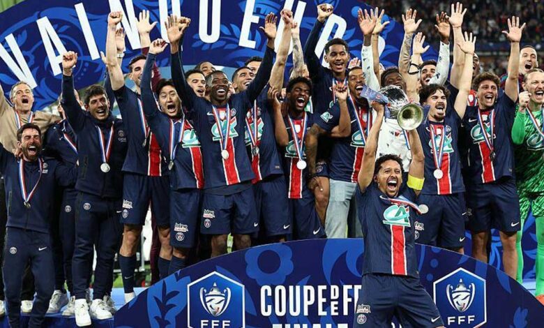 باريس سان جيرمان يتوج بكأس فرنسا للمرة الـ16 ويُبقي على حلم الثلاثية