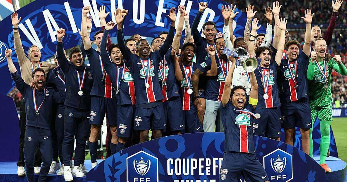 باريس سان جيرمان يتوج بكأس فرنسا للمرة الـ16 ويُبقي على حلم الثلاثية