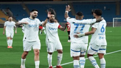 الهلال يمسح أحزانه بخماسية في الرائد تعزز موقعه في وصافة دوري روشن